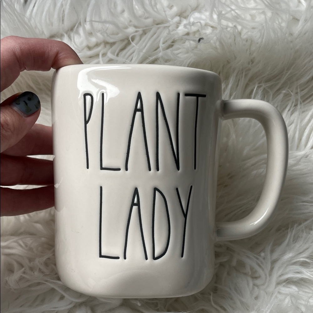 NWOT Rae Dunn plant lady mug